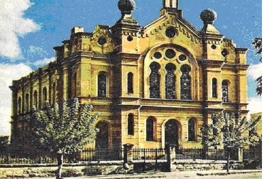 151 Dej, Sinagoga_ Constructia a inceput in 1907 si a fost finalizata in 1909, de sarbatoarea Pesach_ Av